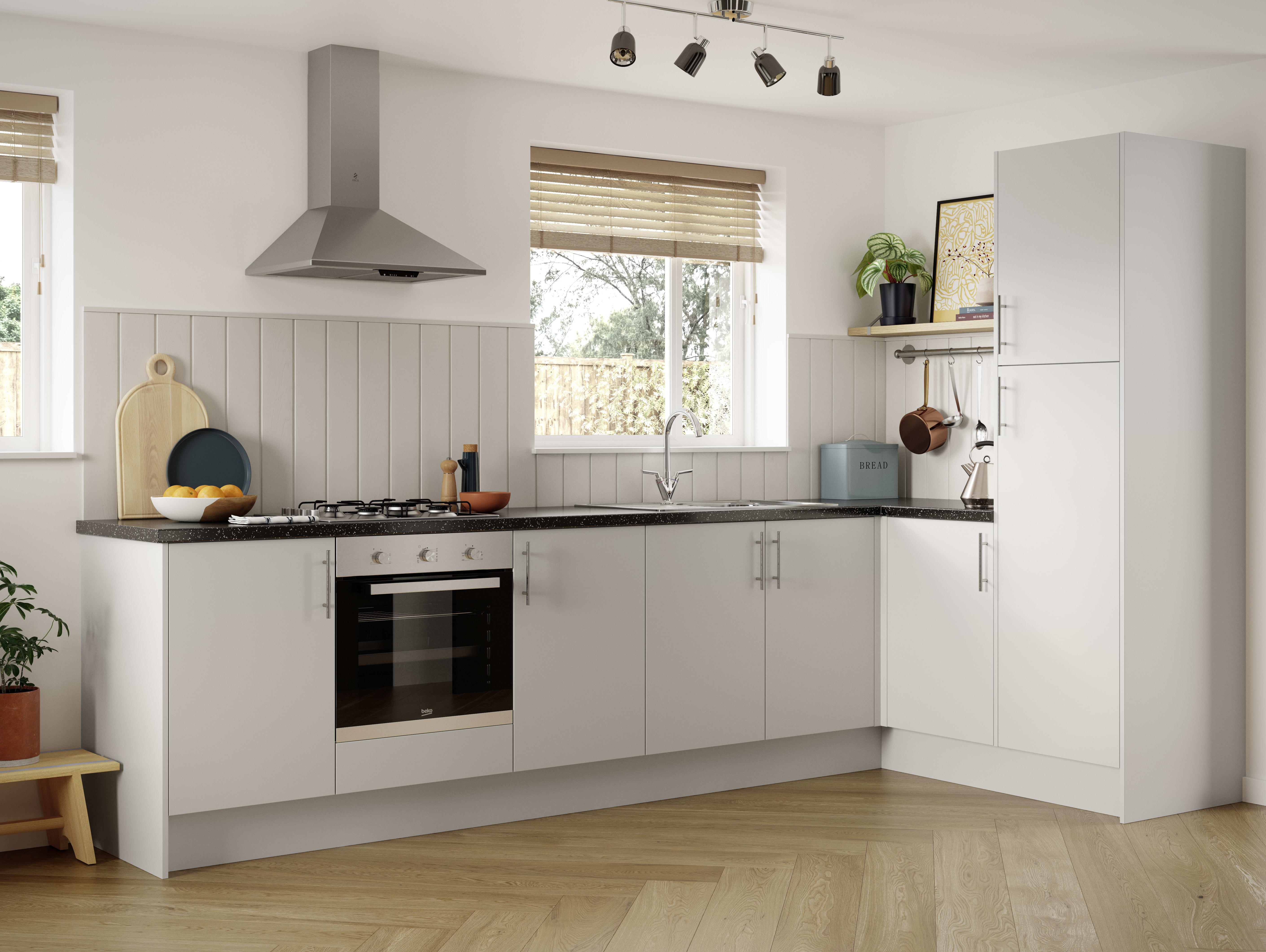 ascoli light grey kitchen